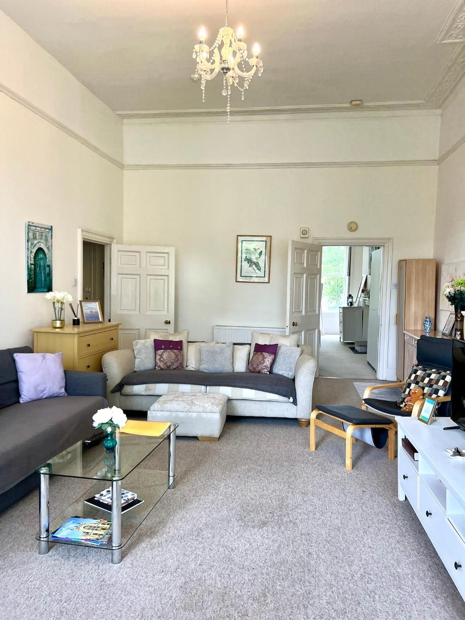 Grosvenor Apartments In Bath - Great For Families, Groups, Couples, 80 Sq M, Parking Luaran gambar