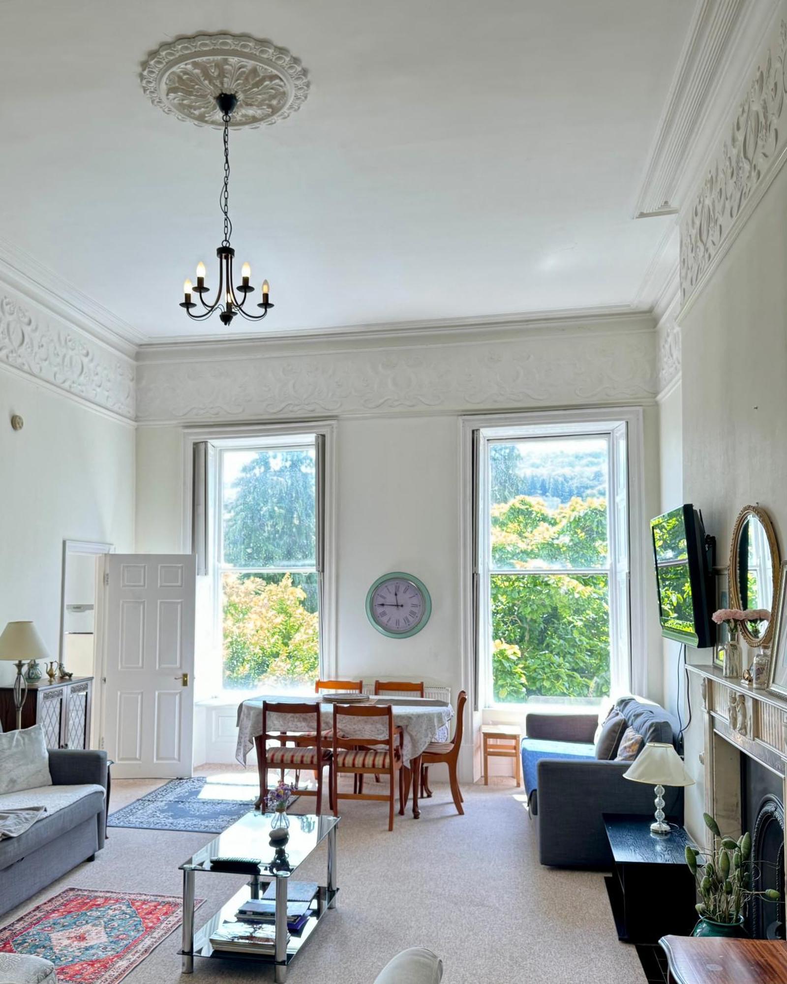 Grosvenor Apartments In Bath - Great For Families, Groups, Couples, 80 Sq M, Parking Luaran gambar