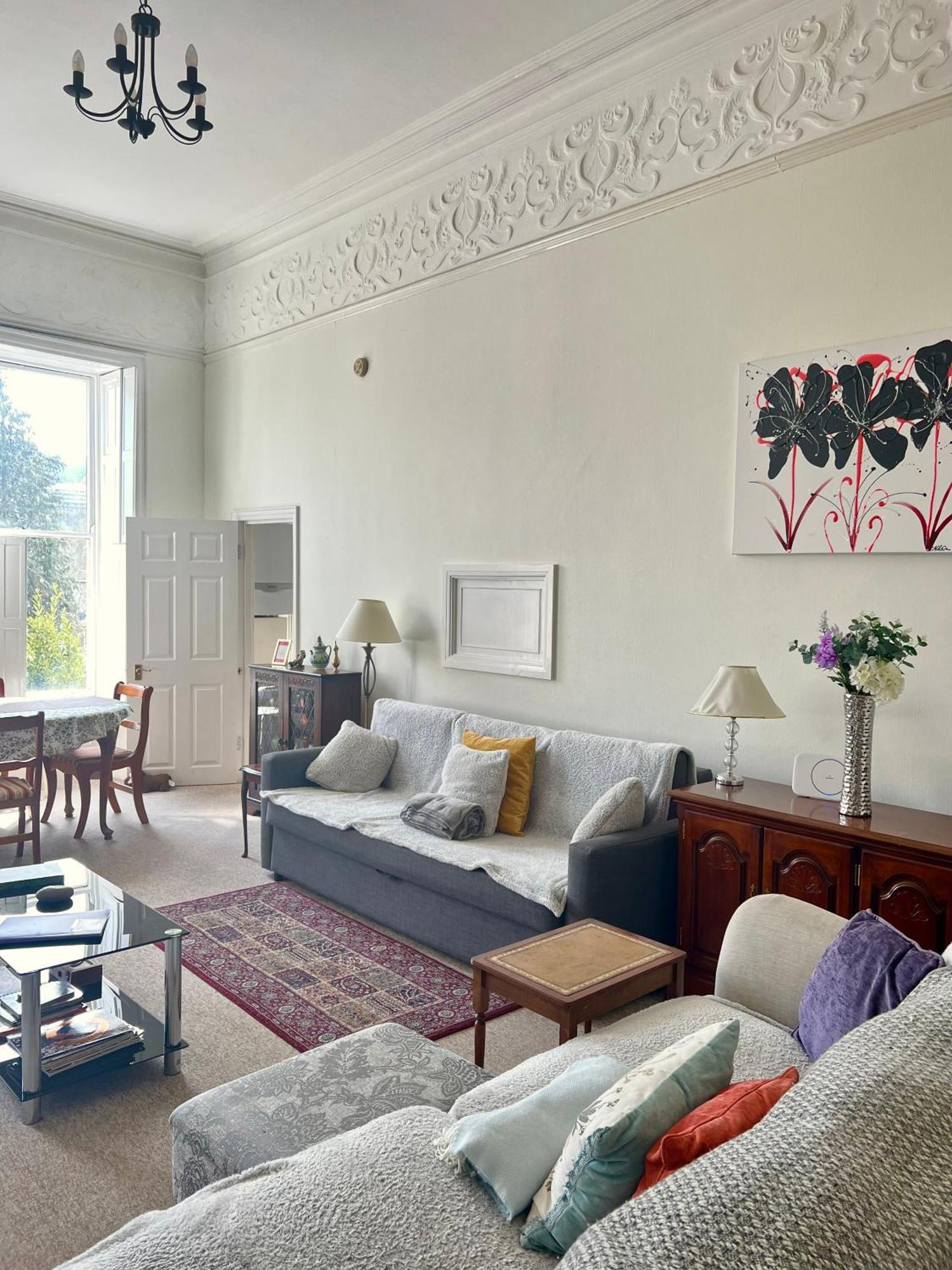 Grosvenor Apartments In Bath - Great For Families, Groups, Couples, 80 Sq M, Parking Luaran gambar